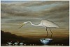 DAVID KROLL, EGRET AND EGGS
oil on linen