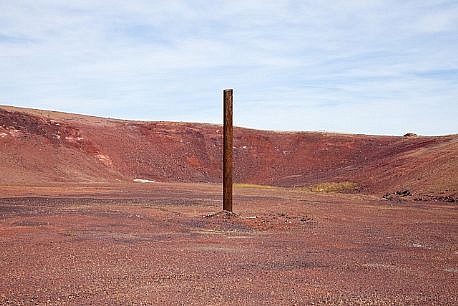KEVIN O'CONNELL, (EI-3836) RUSTED NEEDLE  Ed.5
pigment print on Kozo paper