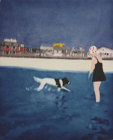 ISCA GREENFIELD-SANDERS, SILVER BEACH HP2 Ed. 50
direct to plate photogravure and aquatint