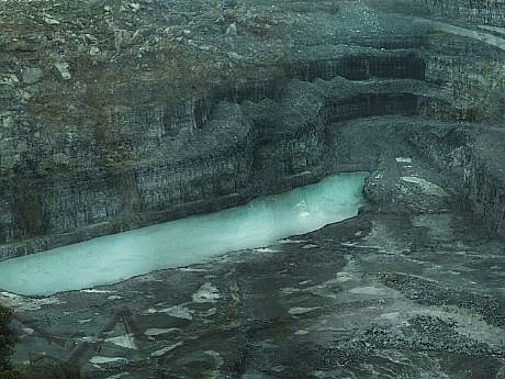 ELENA DORFMAN, EMPIRE FALLING 13 2/5
Lightjet print on metallic paper, framed