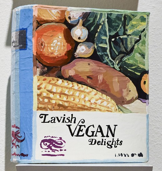 JEAN LOWE, LAVISH VEGAN DELIGHTS
enamel on papier mache