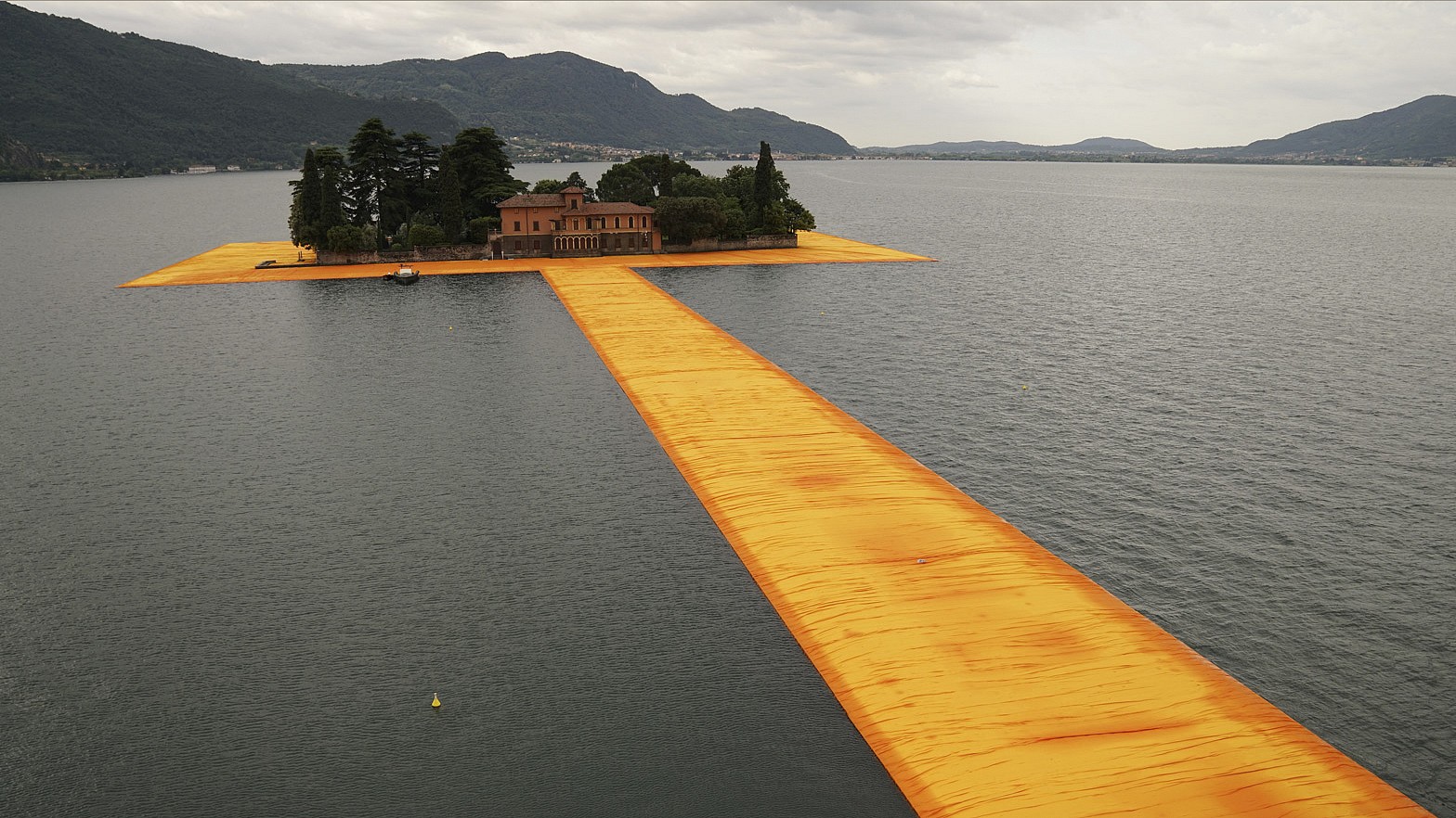 CHRISTO News lakeIseo