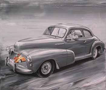 matirshka oil on canvas. 60 x 70 cm. 2018