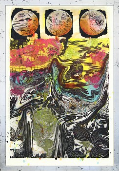 pfaff three fishes framed2