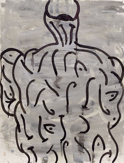 GARY KOMARIN, VESSEL
acrylic on paper