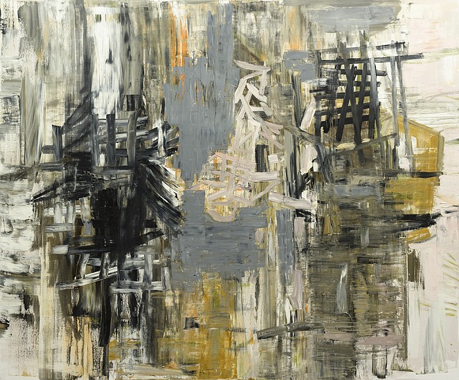 DEBORAH DANCY, TRAPPED BY MY OWN DEVICES
oil on canvas