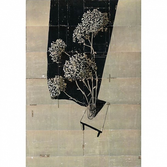 JILL HADLEY HOOPER, STILL LIFE #9
mixed media on panel