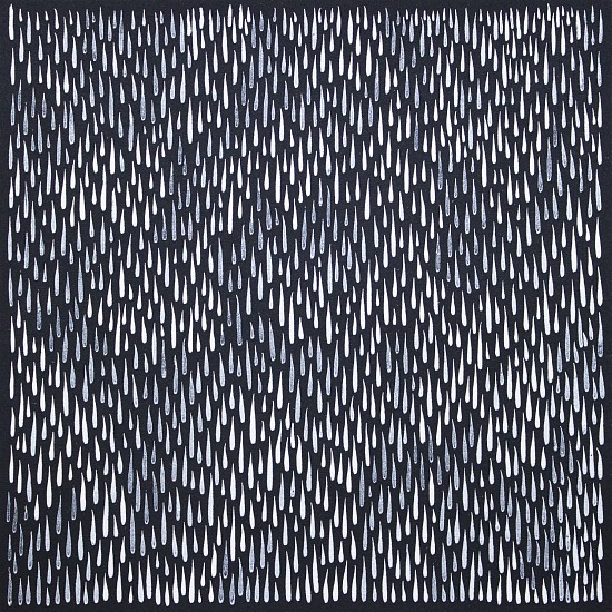 SOPHIA DILLO DIXON, UNTITLED #2684
pearlescent ink on paper