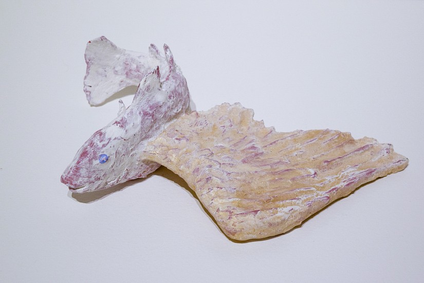 KAHN + SELESNICK, winged fish
painted terracotta