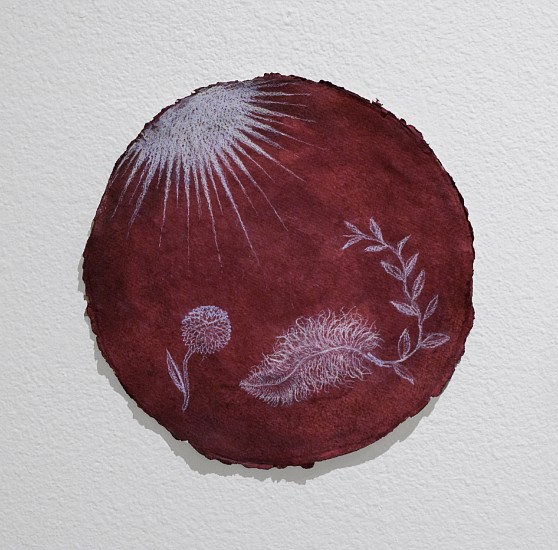 KAHN + SELESNICK, FEATHER AUGURY
pastel and conte crayon on paper