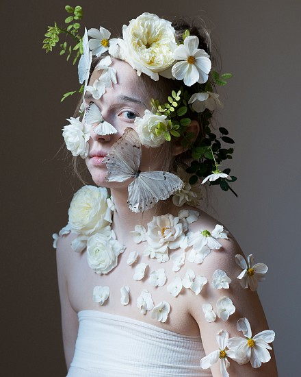 KRISTEN HATGI SINK, WHITE BUTTERFLIES
pigment print