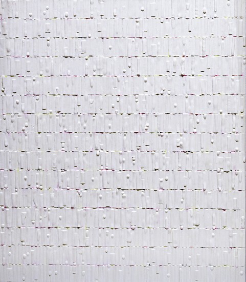 OMAR CHACON, SUPRIMATIST BLANCO MASS HEYY
acrylic on canvas