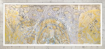pfaff morning raga framed labeled