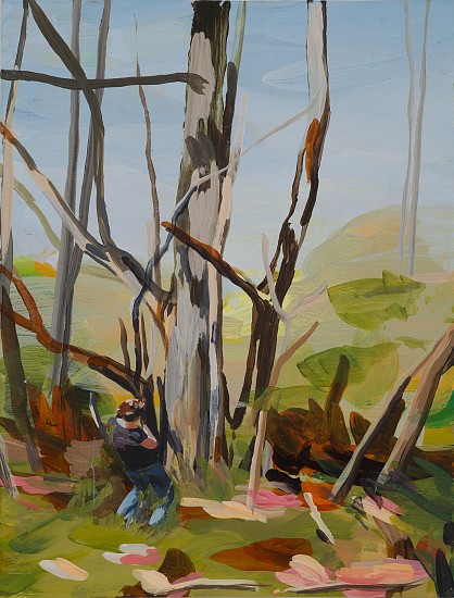 NIKKI LINDT, DIS PLACE #21
acrylic on panel