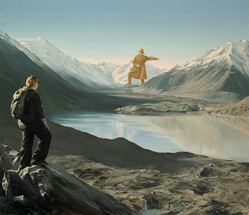 the mission oil on canvas. 130 x 150 cms. 2013