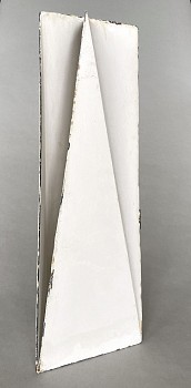 fought david frames 3 2022 22.5 x8 x5 plaster metal rod unique c