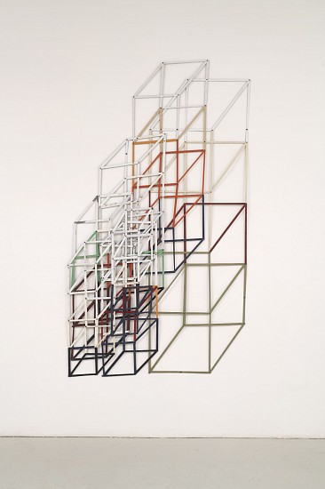 TED LARSEN, DENSE SPACE
salvage steel with rivets