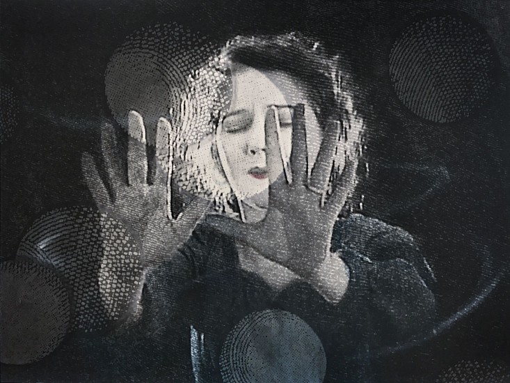 STACEY STEERS, EDGE OF ALCHEMY Ed. 10<br />
archival pigment print mounted on black acrylic sheet