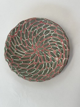green red