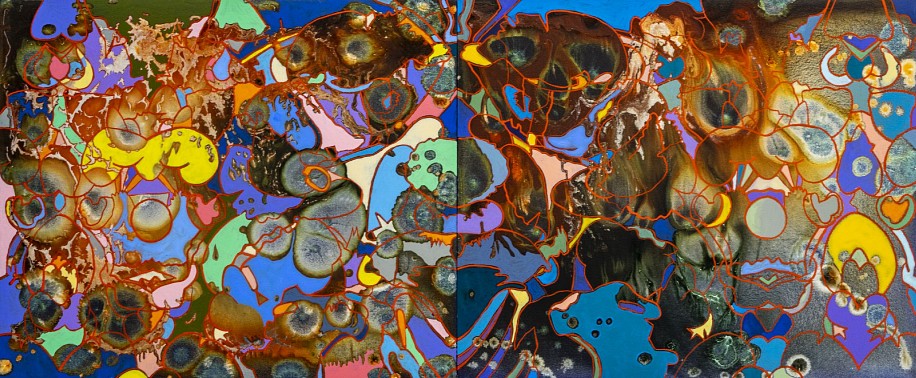 BARBARA TAKENAGA, HD
acrylic on panel