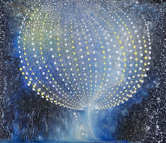 BARBARA TAKENAGA, ICY BLUE
acrylic on panel