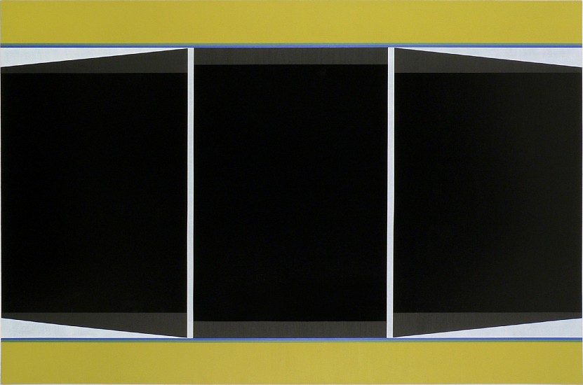 DON VOISINE, THREE ACT
oil on wood panel