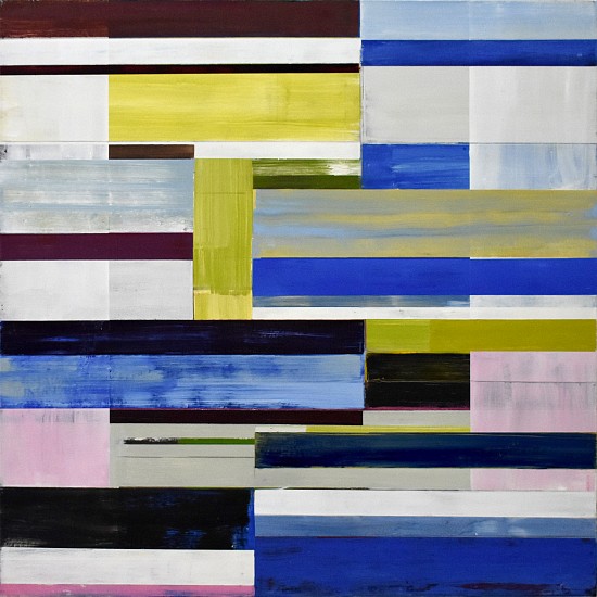 LLOYD MARTIN, BLUE GRADE
oil on canvas